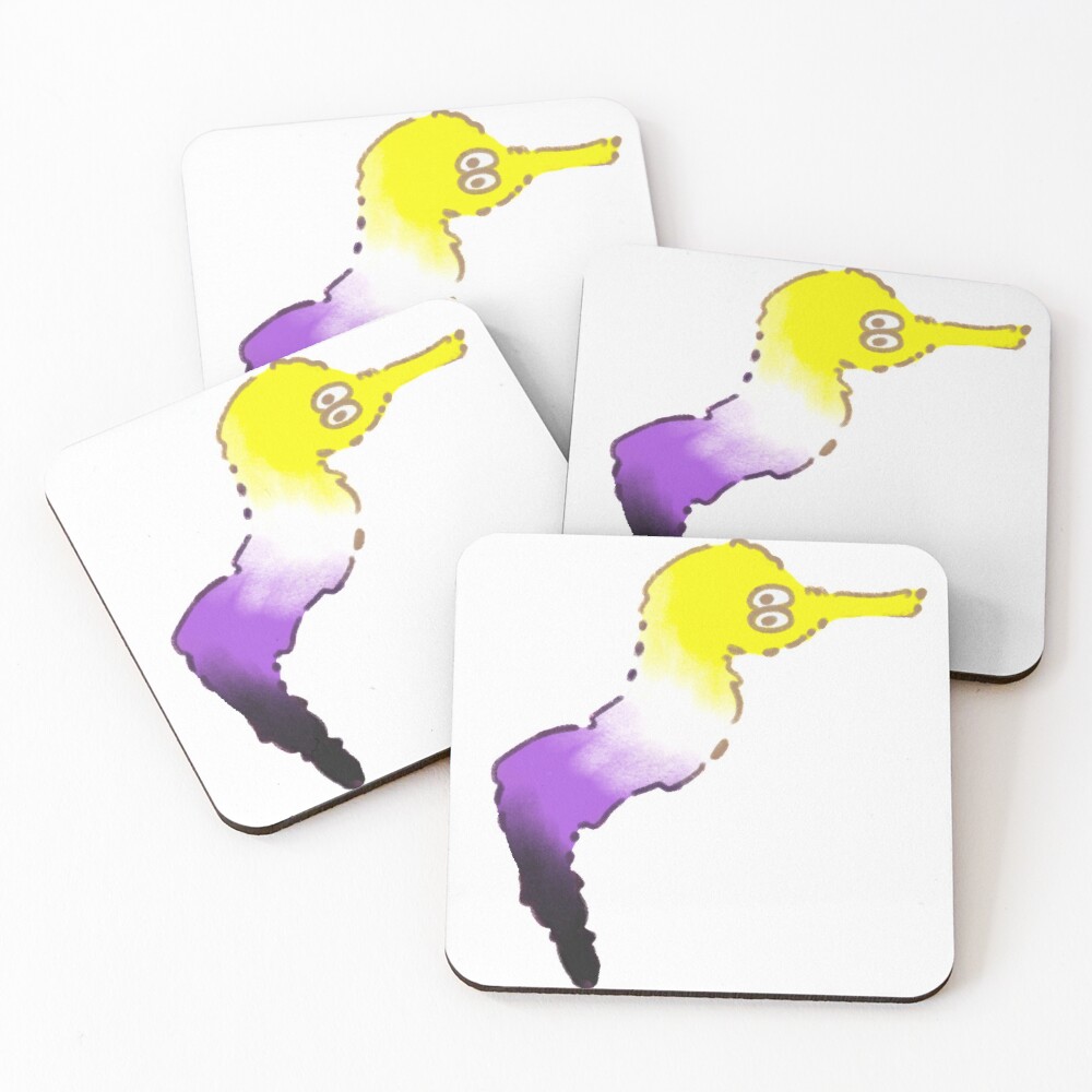 Item preview, Coasters (Set of 4) designed and sold by AwkwardCrow.