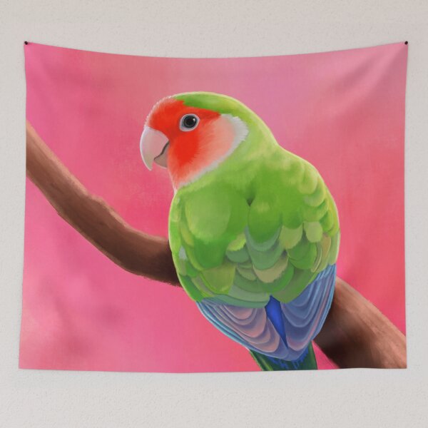 Item preview, Peach-Faced Lovebird designed and sold by KCGillies.