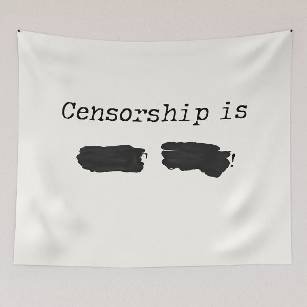 Item preview, Censorship is not okay designed and sold by shackledlettuce.