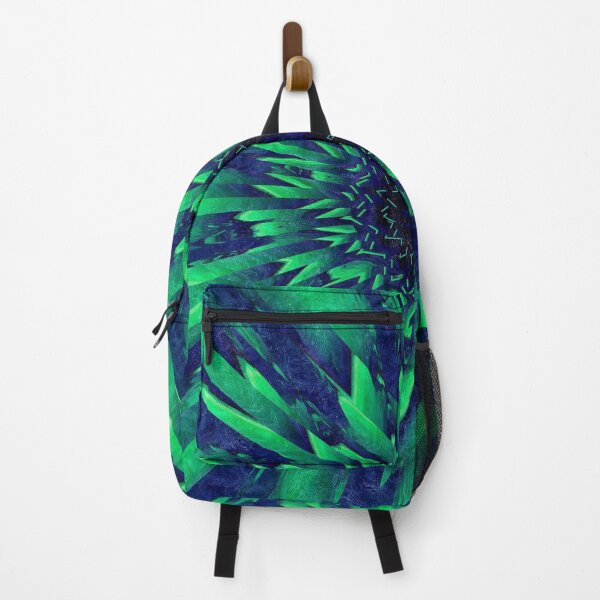Item preview, Abstract Blue & Green Fractal Hidden Flower designed and sold by SXW Designs.