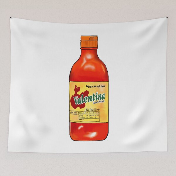 Item preview, Valentina Mexican Hispanic hot sauce sticker design designed and sold by Celeste1120.