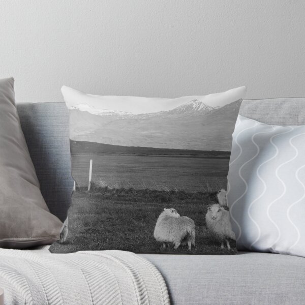 Item preview, Icelandic Sheep in black & white designed and sold by Stanciuc.