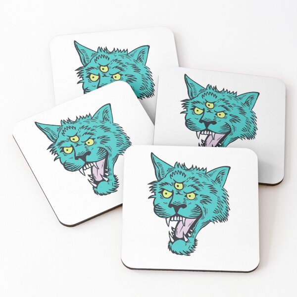Item preview, Weird psychedelic trippy cat designed and sold by billyperks.