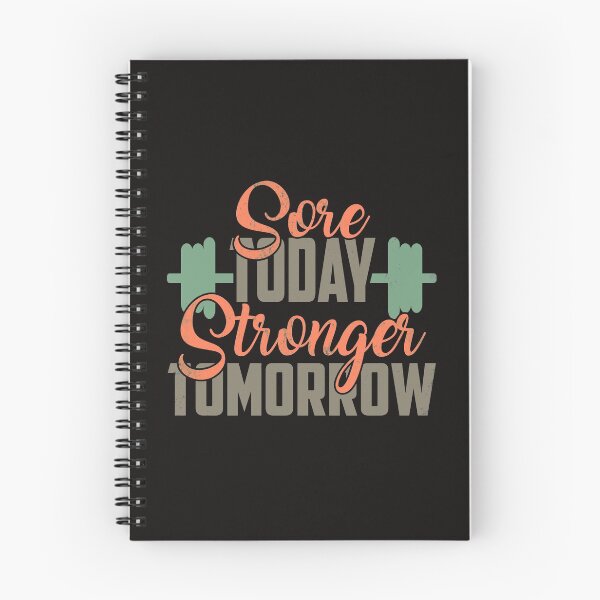 Item preview, Sore Today Stronger Tomorrow -  Gym Slogan designed and sold by motivationaltee.