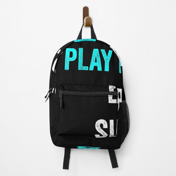 Item preview, Eat Sleep Play Drums Repeat Musical Instrument Drummer Blue Gift designed and sold by rubysheila.