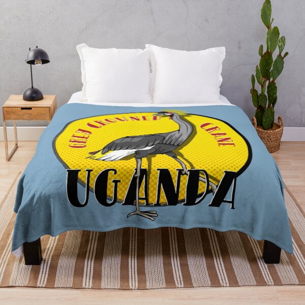 Item preview, Grey Crowned Crane Uganda designed and sold by piedaydesigns.