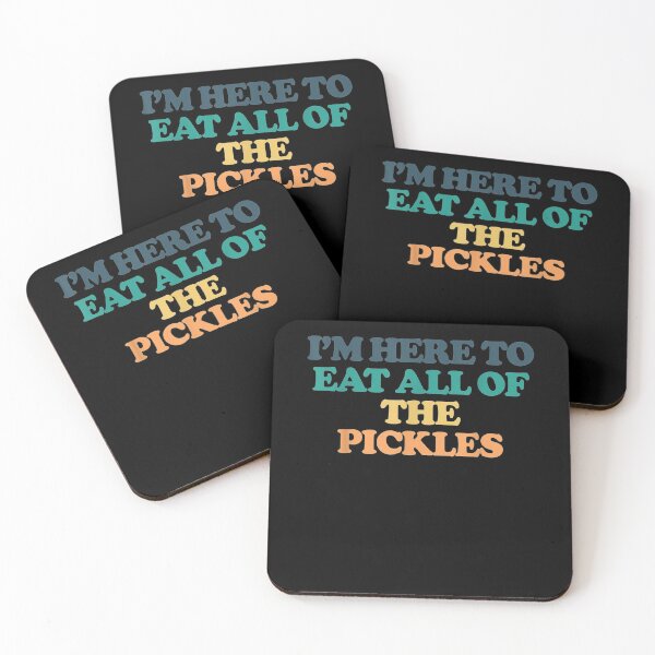 Item preview, I'm Here To Eat All Of The Pickles Gift  designed and sold by rubysheila.