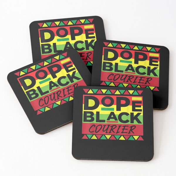 Item preview, Dope Black Courier Unapologetically African American Melanin Gift  designed and sold by rubysheila.