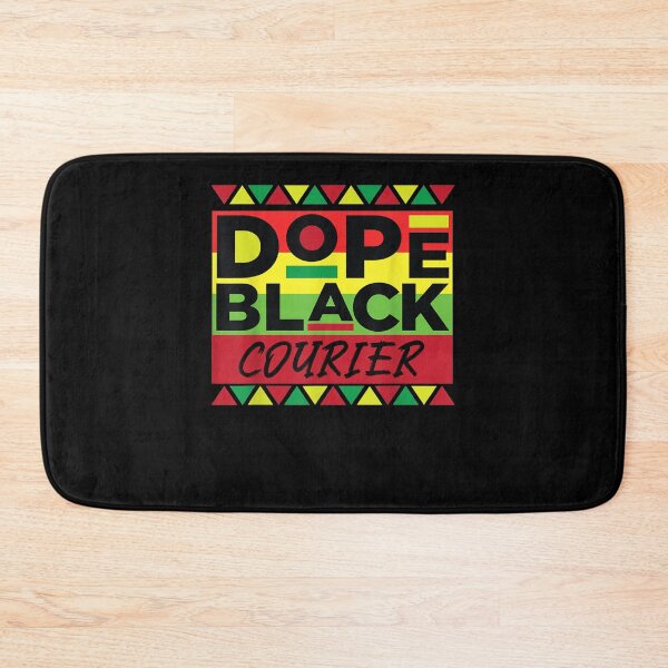 Artikelvorschau, Dope Black Courier Unapologetically Afroamerikaner Melanin Geschenk entworfen und verkauft von rubysheila.