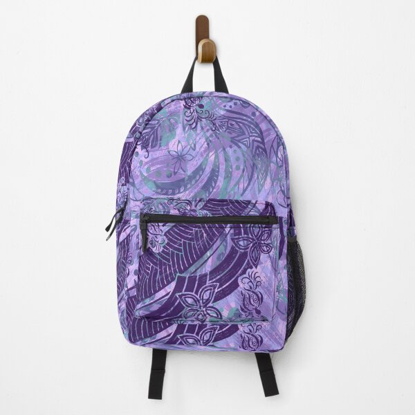Item preview, Hawaiian Purple Haze Painted Tribal Jungle designed and sold by sunnthreads.