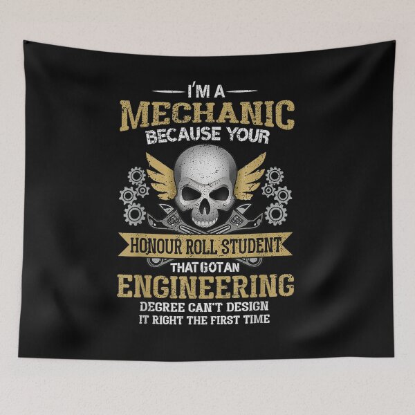 Item preview, I'm A Mechanic Honour Roll Student That Gotan Engineering Gift  designed and sold by lindafrances.