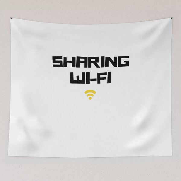 Item preview, SHARING WI-FI designed and sold by Downneees.