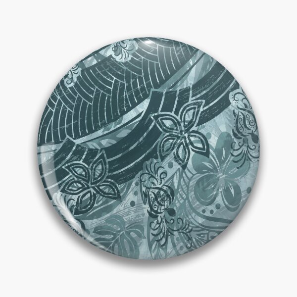 Item preview, Hawaiian Painted Ocean Blue designed and sold by sunnthreads.