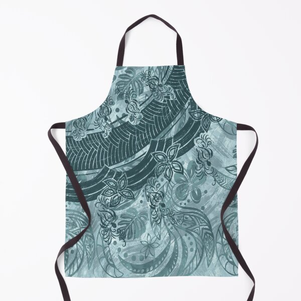Item preview, Hawaiian Painted Ocean Blue designed and sold by sunnthreads.