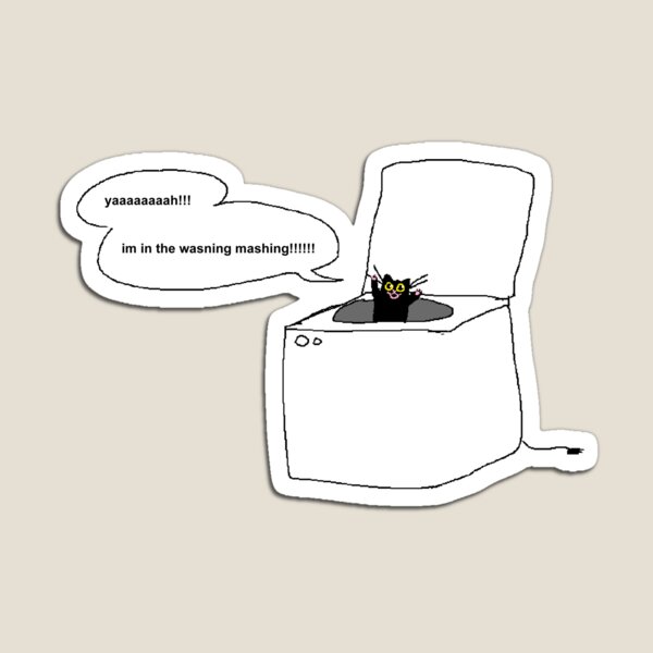 wasning mashing Magnet
