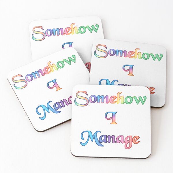 Item preview, Somehow I manage pastel designed and sold by Sixthsun.