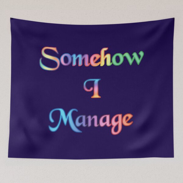 Item preview, Somehow I manage pastel designed and sold by Sixthsun.