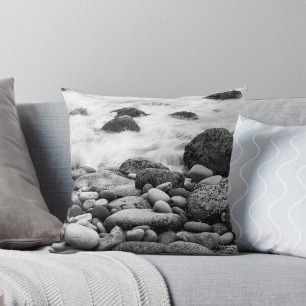 Item preview, Black and white stone coast designed and sold by Stanciuc.