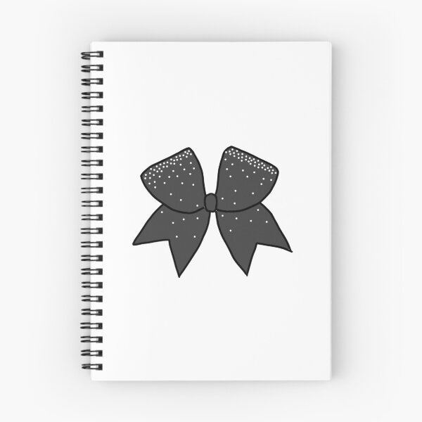 Item preview, Black Glitter Cheer Bow designed and sold by kenzieestickers.
