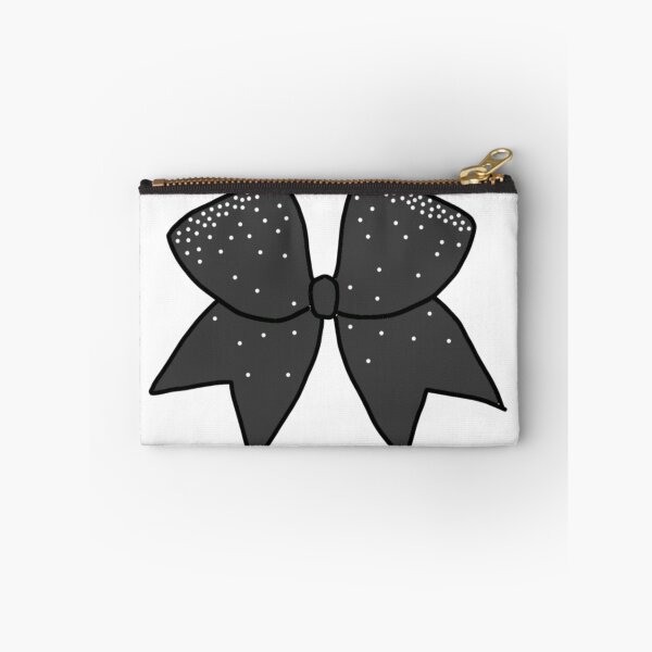 Item preview, Black Glitter Cheer Bow designed and sold by kenzieestickers.