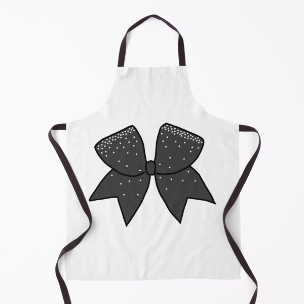 Item preview, Black Glitter Cheer Bow designed and sold by kenzieestickers.