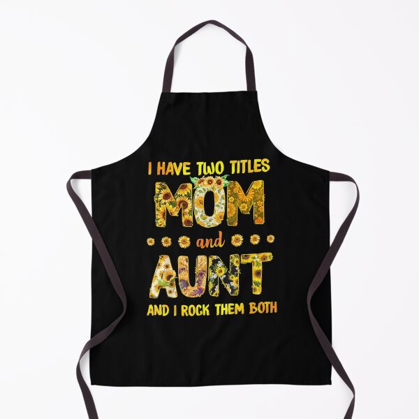 Item preview, I Have Two Titles Mom And Aun Sunflower Gift designed and sold by lindafrances.