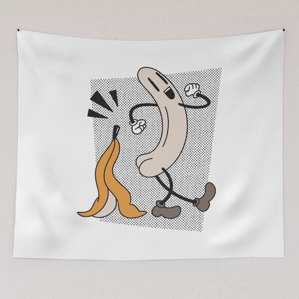 Item preview, Funny Banana Cartoon - Old Cartton Illustration designed and sold by MoTeesMo.