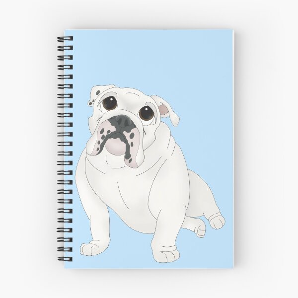 Item preview, Cartoony Bulldog Illustration designed and sold by pawtraitdreams.