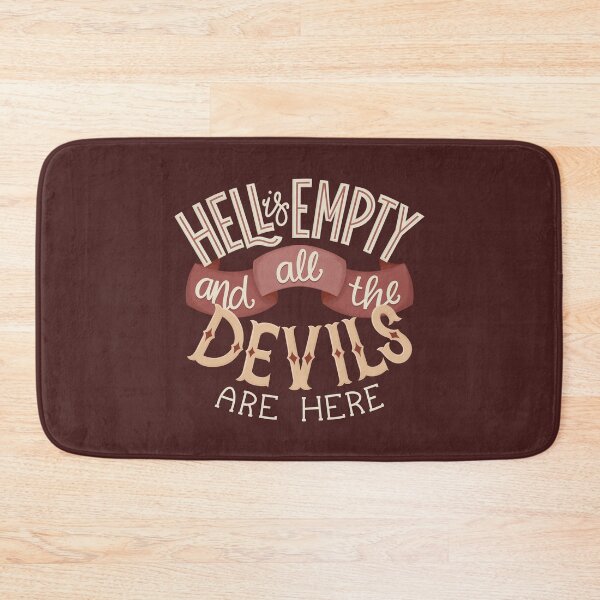 Item preview, Shakespeare Insult - All The Devils Are Here - Simple Version designed and sold by Kit Cronk.