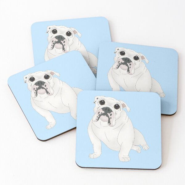 Item preview, Cartoony Bulldog Illustration designed and sold by pawtraitdreams.