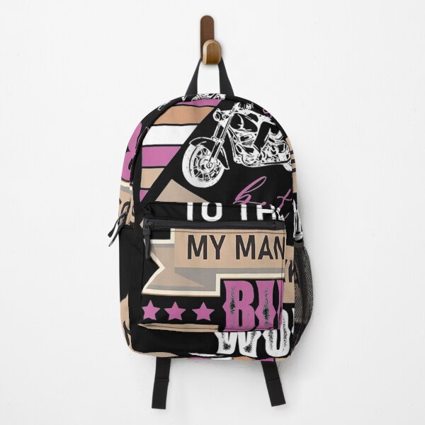 Item preview, To The World My Man Is Just A Biker Motorcycle Gf Gift designed and sold by lindafrances.