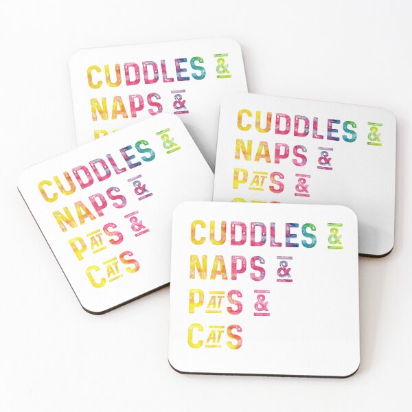 Item preview, Cuddles and naps and pats and cats designed and sold by UncleStuScience.