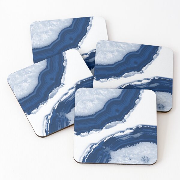 Item preview, Blue Agate #4 #gem #decor #art  designed and sold by Anita's & Bella's Art.