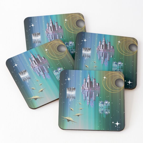 Item preview, Cities In Space designed and sold by 216stitches.