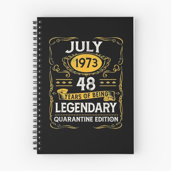 Item preview, 48 Years Old Vintage July 1973 48th Birthday Quarantine Gift  designed and sold by lindafrances.