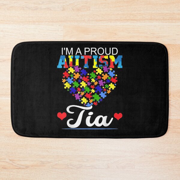 Item preview, I'm A Proud Autism Tia Autism Awareness Aunt Nephew Niece Gift  designed and sold by lindafrances.