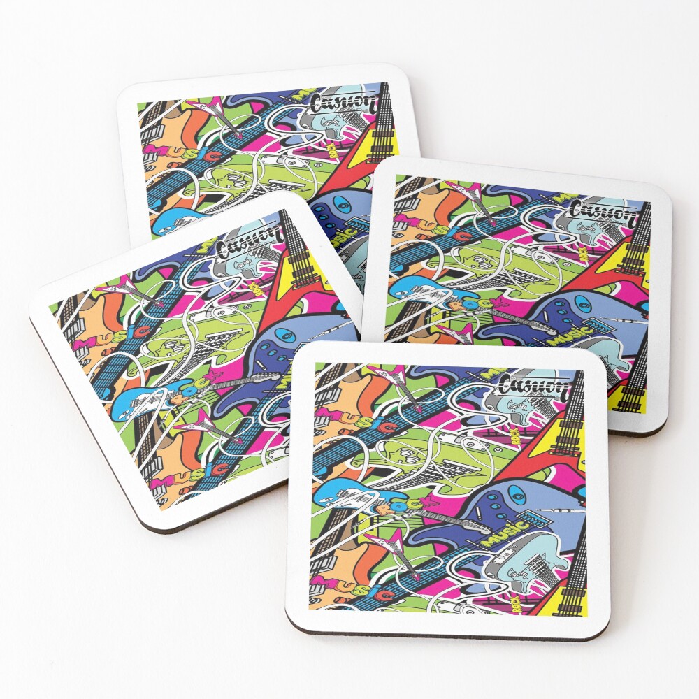 Item preview, Coasters (Set of 4) designed and sold by CASUON.