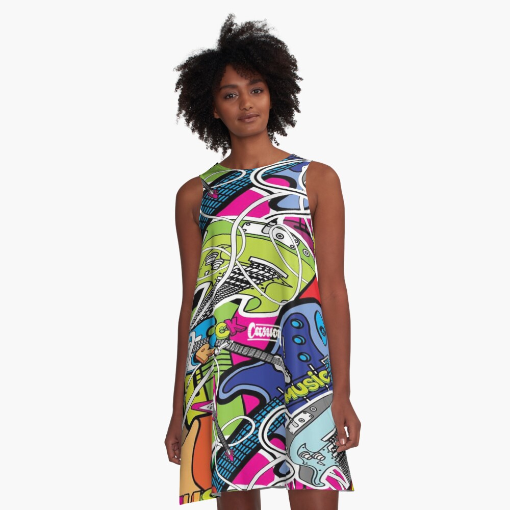 Item preview, A-Line Dress designed and sold by CASUON.