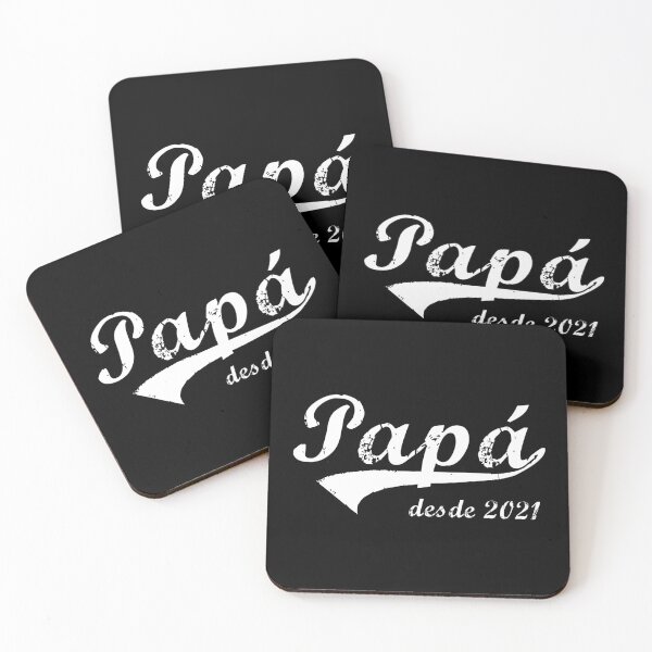 Item preview, Papá Desde 2021 / New Dad Quote First Time Father Saying design designed and sold by CreatedByHeidi.