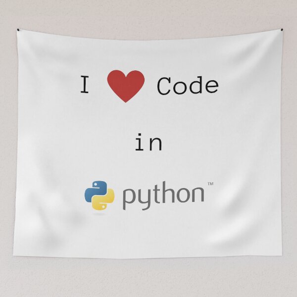 Item preview, I love Code in Python designed and sold by lsepolis123.