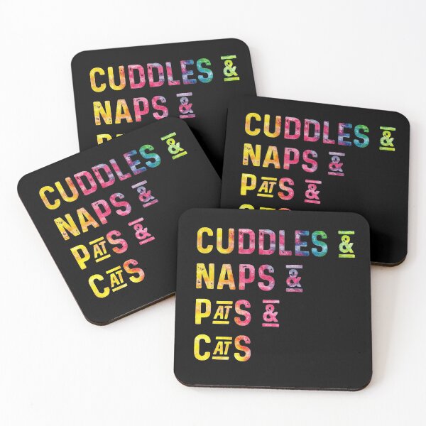 Item preview, Cuddles and naps and pats and cats designed and sold by UncleStuScience.