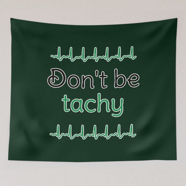 Item preview, Don't Be Tachy - Green designed and sold by Artsy-Chemist.