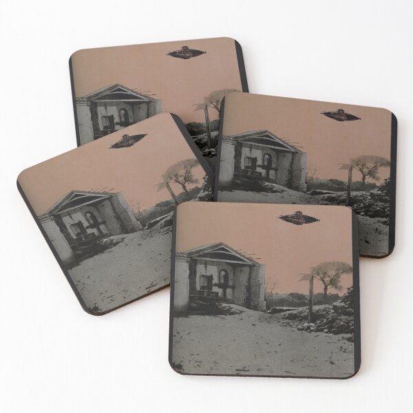 Item preview, UFO | Abandoned village | Vintage photograph designed and sold by spinolator.