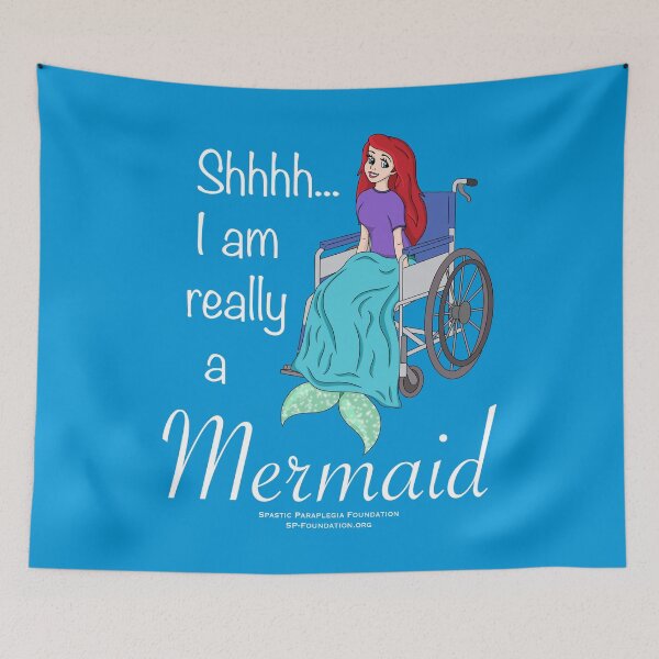 Item preview, “I Am Really A Mermaid” 2 designed and sold by Spastic Paraplegia.
