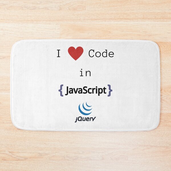 Item preview, I love Code in JavaScript/jQuery designed and sold by lsepolis123.