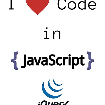 Artwork thumbnail, I love Code in JavaScript/jQuery by lsepolis123