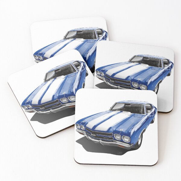 Aperçu de l'œuvre Chevelle SS 1970 créée et vendue par Automotive Art by Greg.