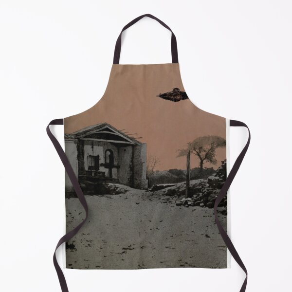 Item preview, UFO | Abandoned village | Vintage photograph designed and sold by spinolator.