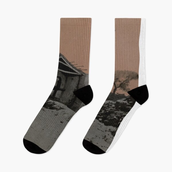 Item preview, UFO | Abandoned village | Vintage photograph designed and sold by spinolator.