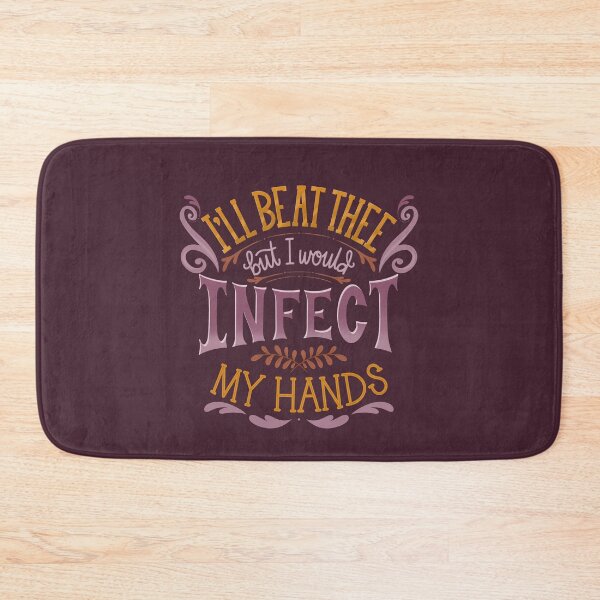 Item preview, Shakespeare Quote Insult - Beat Thee Infect Hands - Simple Version designed and sold by Kit Cronk.